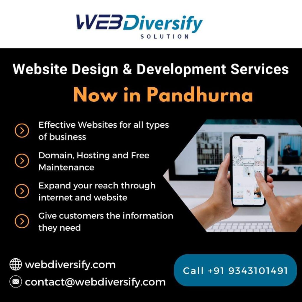 website developer in pandhurna